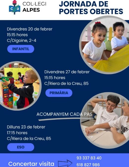 Jornada de PORTES OBERTES